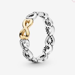 PANDORA - Sparkling Infinity Band Ring (60/9)